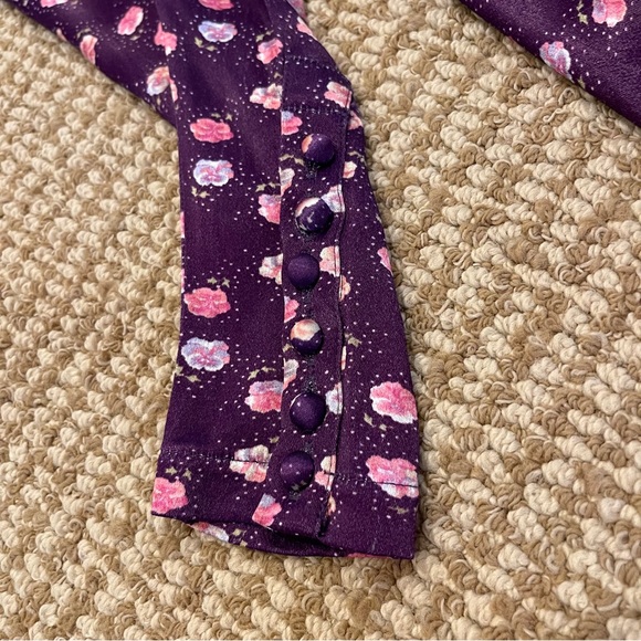 Rotate Birger Christensen Pansy Print Clair Dress 36 4 NWT - Picture 6 of 11